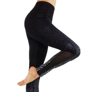 💥2/$20💥 CODEFIT Yoga Pants Workout Leggings with Mesh Cutout